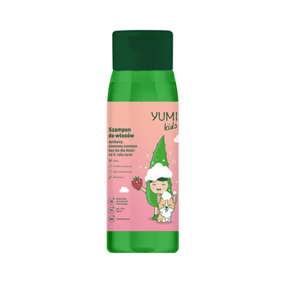 Yumi Kids delicate raspberry hair shampoo for children 300 ml