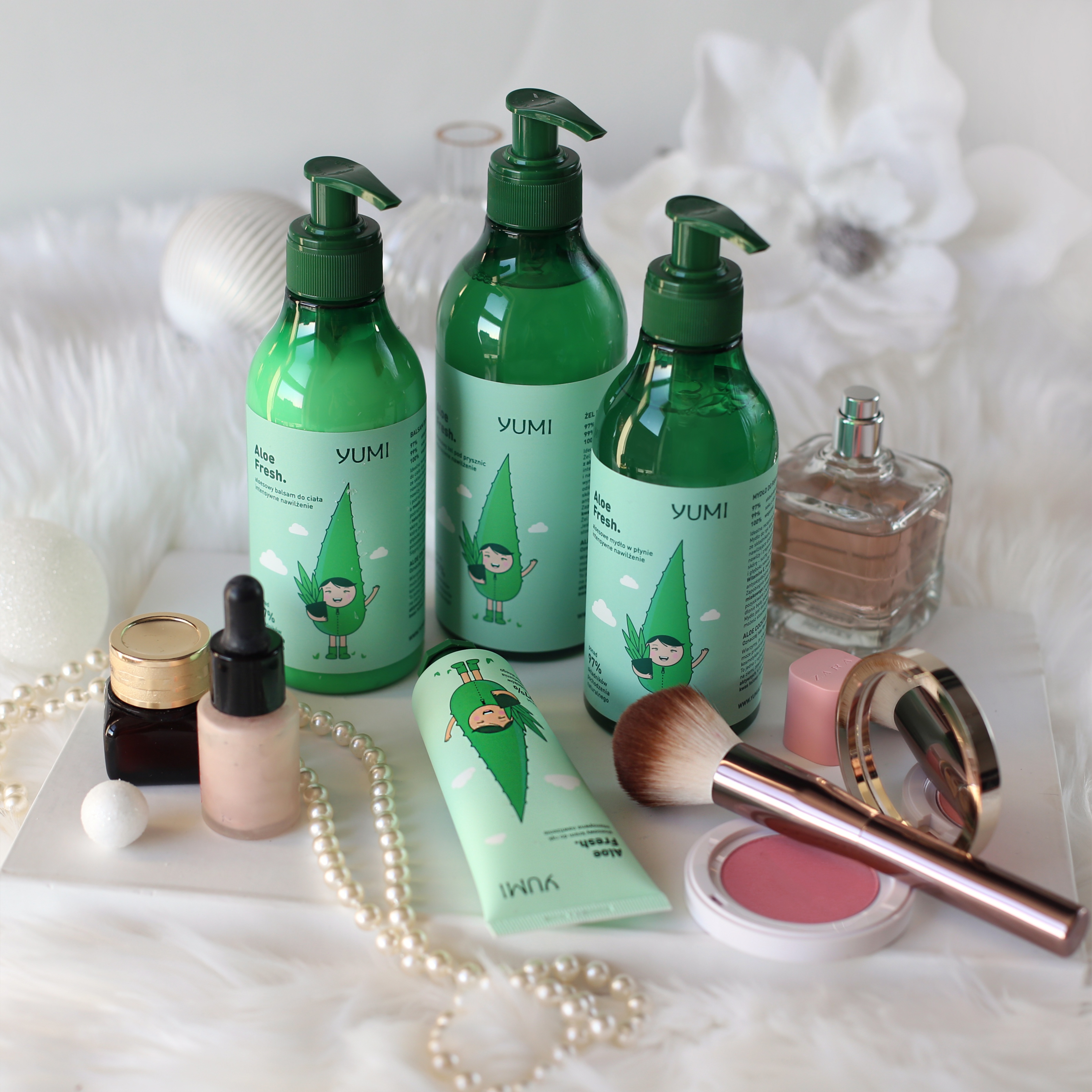 Aloe Fresh aloesowy balsam do ciaa 300 ml - Yumi -